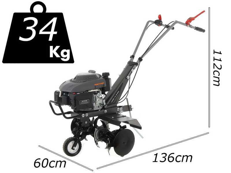 Blackstone TIL-B 560 &ndash; Benzinmotor-Motorhacke mit 5,5 PS &ndash; Ducar-Motor 161 cm&sup3;