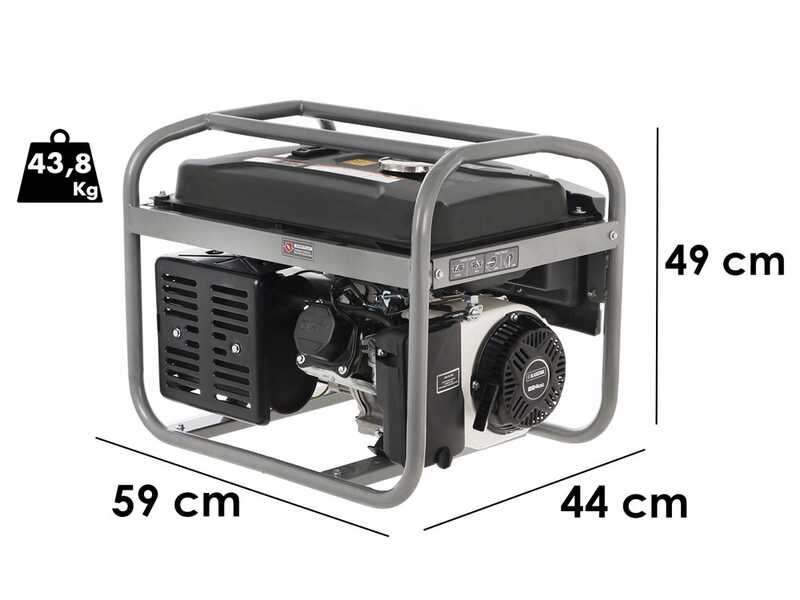 Blackstone BG 5050-X - Benzin Stromerzeuger 230V - 3.6 kW