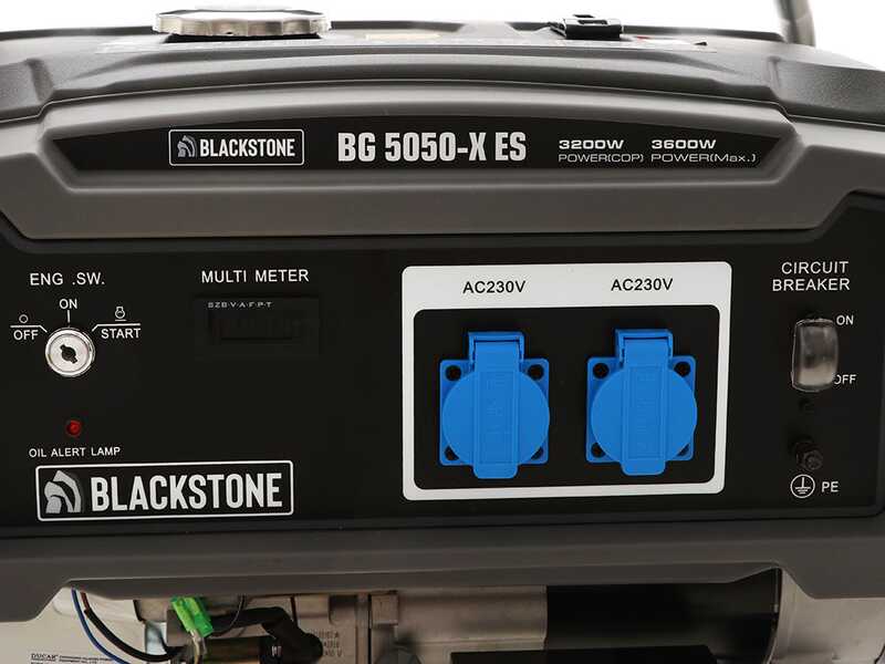 Blackstone BG 5050-X ES - Benzin Stromerzeuger 230V - 3.6 kW