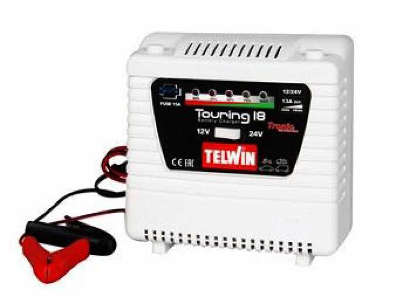 Telwin Touring 18 - Akku Ladegerät 12/24V im Angebot | Agrieuro | Autobatterie-Ladegeräte
