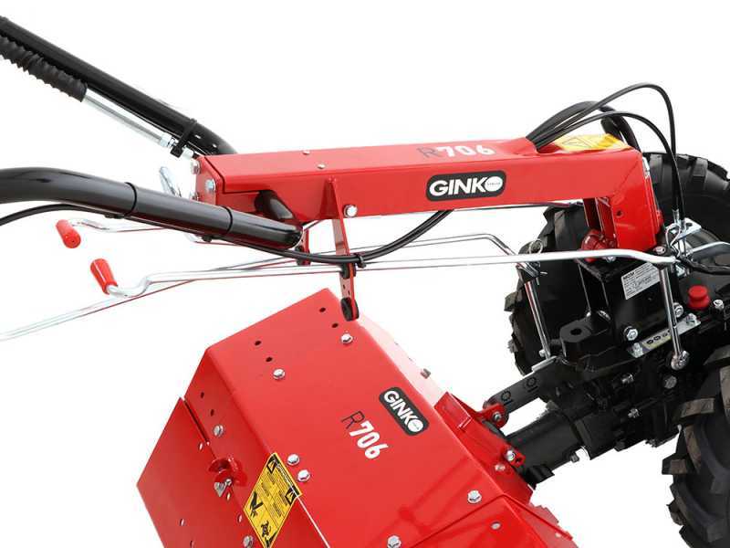 Profi schwerer Einachsschlepper GINKO 706 - Dieselmotor Loncin mit Hubraum 349ccm