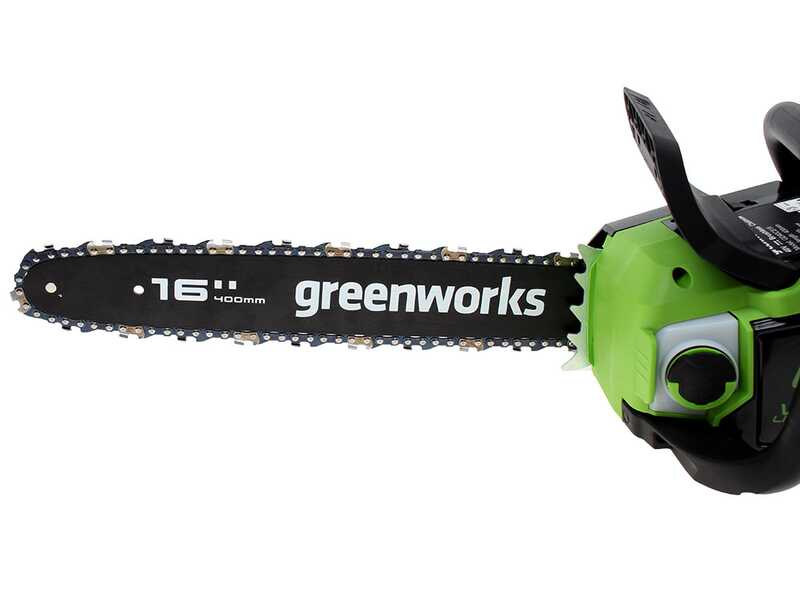 Greenworks GD40CS18 - Akku-Kettens&auml;ge 40V 4Ah - Schwert 40 cm