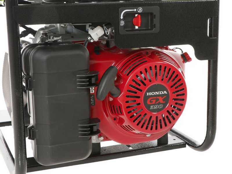 Pramac ES 8000 -  Benzin-Stromerzeuger mit AVR-Regelung 6.6 kW - Dauerleistung 6.6 kW - 400V