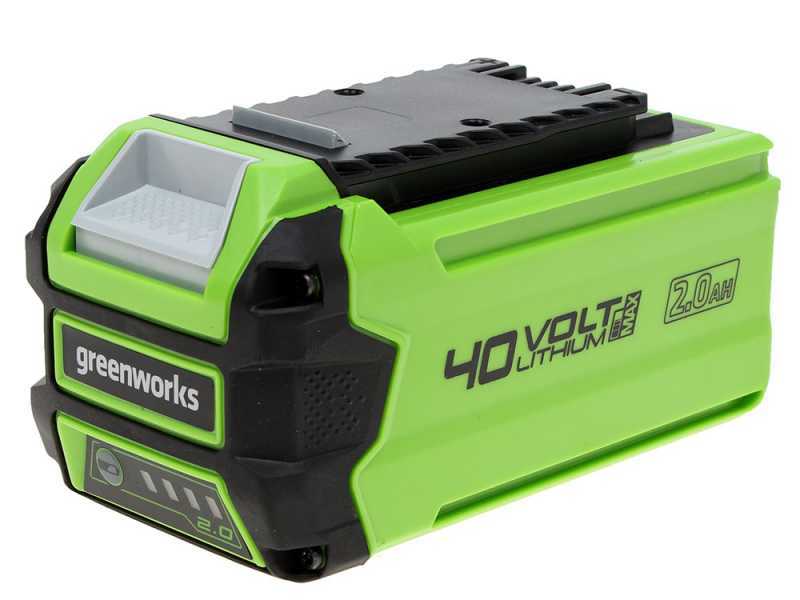 Elektrische Heckenschere Greenworks G40PHA 40 V - Batterie 40V/2Ah - verstellbar