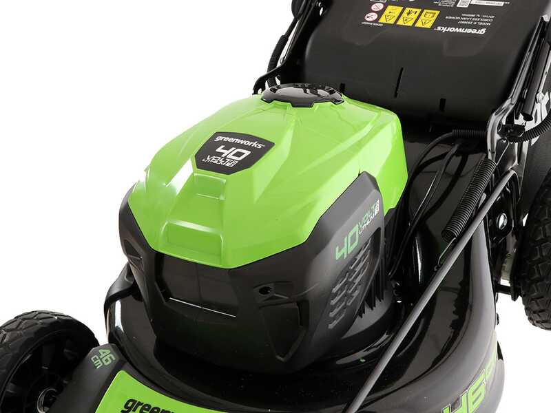 Greenworks GD40LM46SPK4 - Akku-Rasenm&auml;her - 40V/4Ah - Schnittbreite 46 cm
