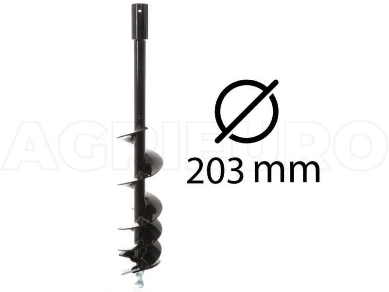203 mm Bohrschnecke f&uuml;r Blackstone Traktor-Erdbohrer