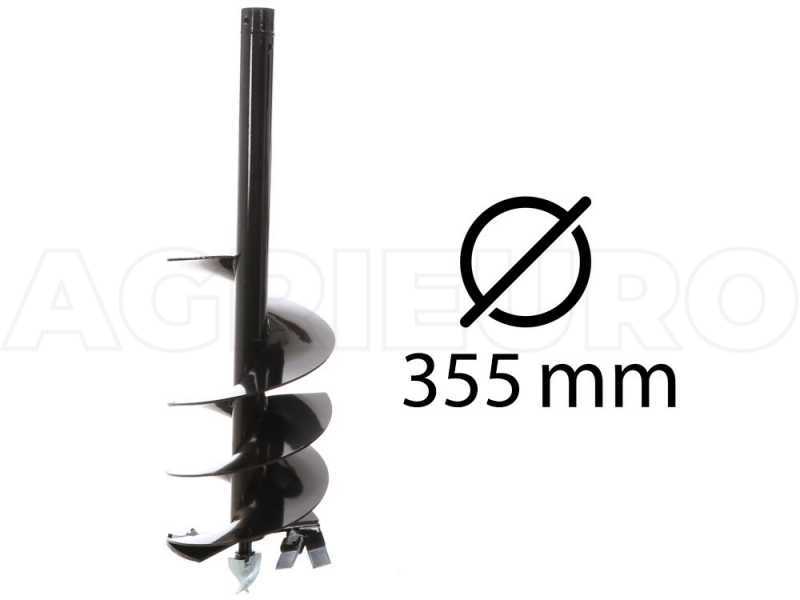 355 mm Bohrschnecke f&uuml;r Blackstone Traktor-Erdbohrer
