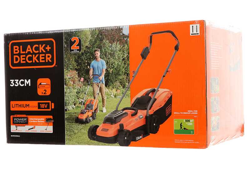 Akku Rasenm&auml;her BLACK &amp; DECKER BCMW3318N-XJ - SOLO - OHNE AKKU UND LADEGER&Auml;T