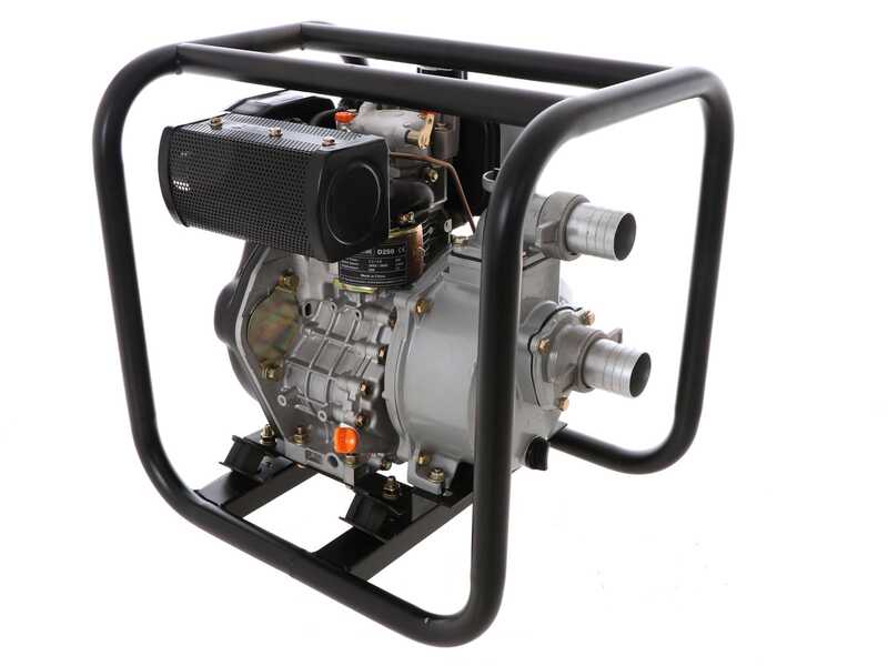 Benzin Wasserpumpe Blackstone BD 5000, Anschl&uuml;sse 50 mm