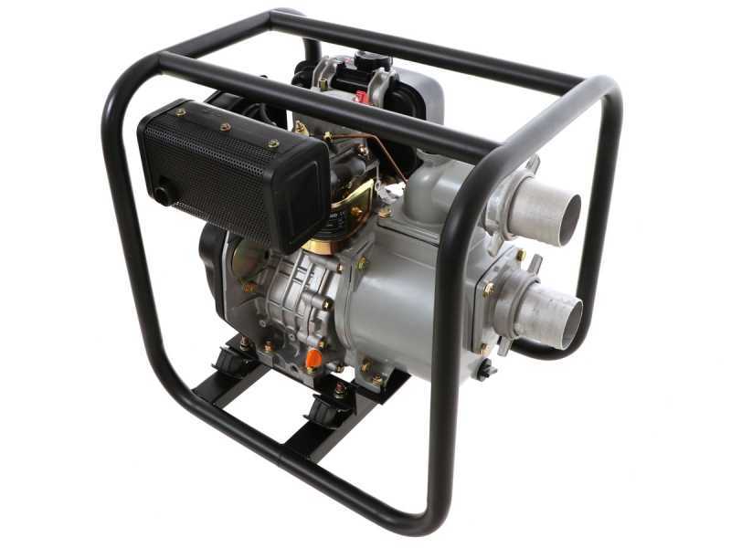 Benzin Wasserpumpe Blackstone BD 8000, Anschl&uuml;sse 80 mm