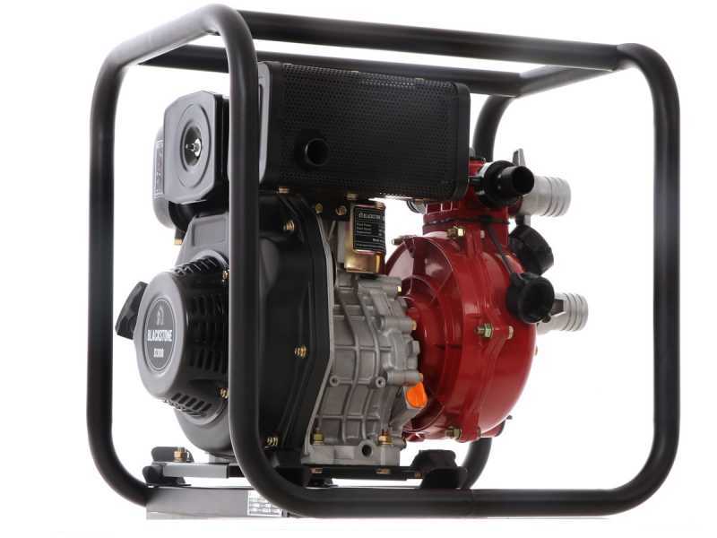 Diesel Wasserpumpe Blackstone BD-H 5000, Anschl&uuml;sse 50 mm - 2&quot;, selbstansaugend - 6,5 PS - Euro 5
