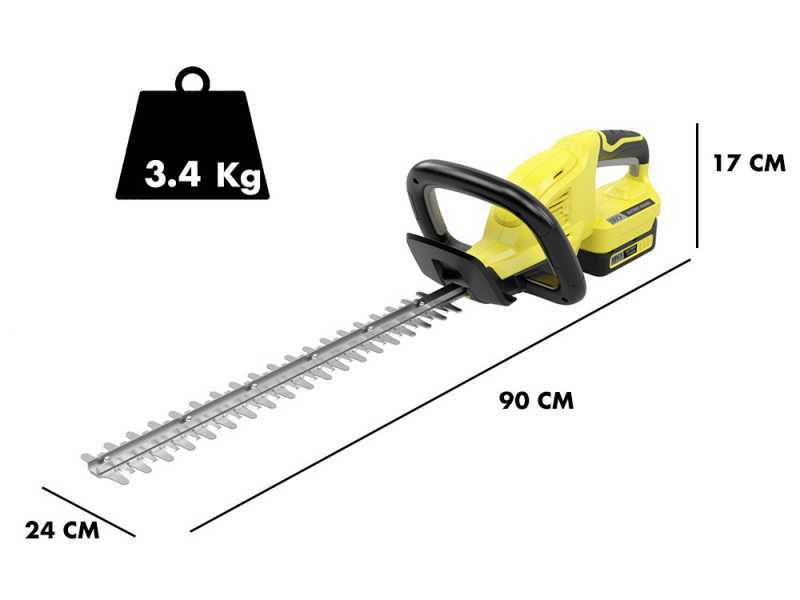 Akku-Heckenschere K&auml;rcher HGE 18-45 - Messer 45 cm - 18 V