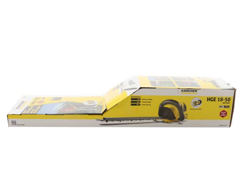 K&auml;rcher HGE 18-45 - Akku Heckenschere 18V/2.5Ah -  Schnittl&auml;nge 45 cm