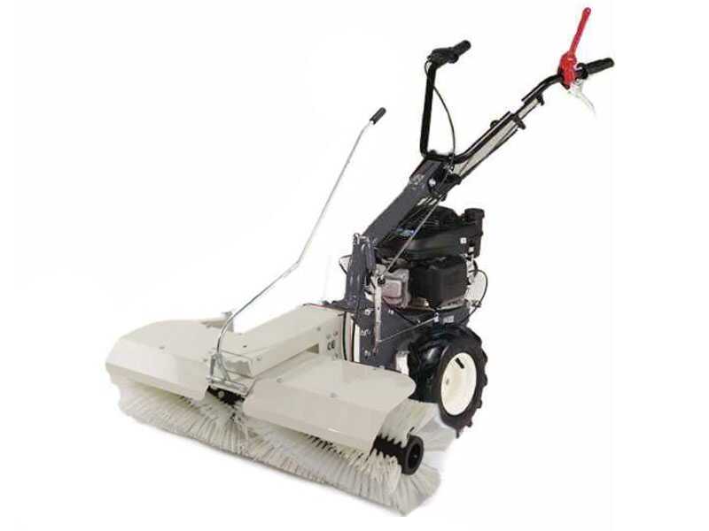 Benzin Kehrmaschine P55 Eurosystems - gekrönelter Lackierung