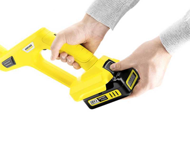 K&auml;rcher LTR 18-25 - Elektrischer Rasentrimmer - Motorsense mit Lithium-Batterie 18V / 2.5Ah
