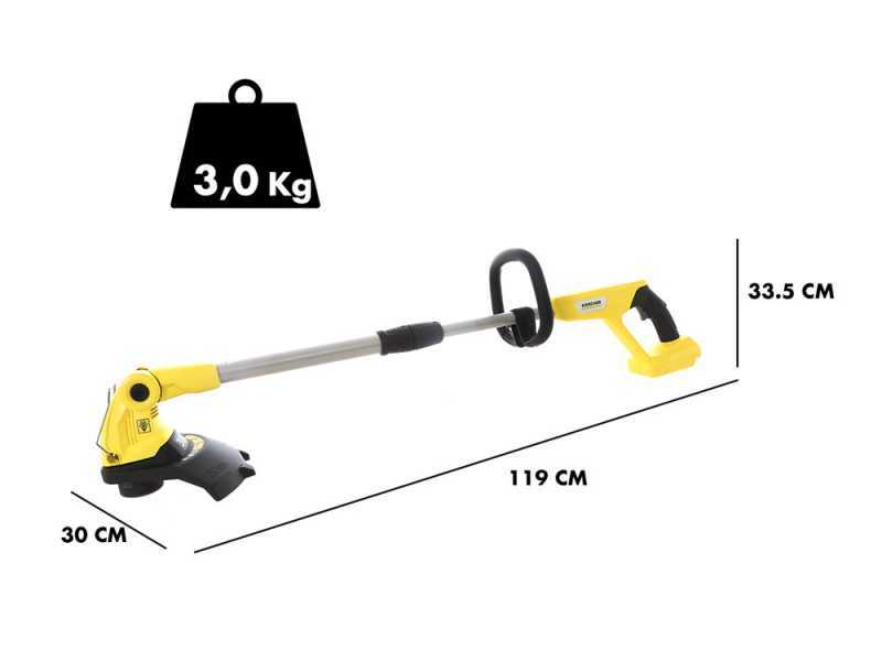 K&auml;rcher LTR 18-30 elektrischer Rasentrimmer - OHNE AKKU UND LADEGER&Auml;T