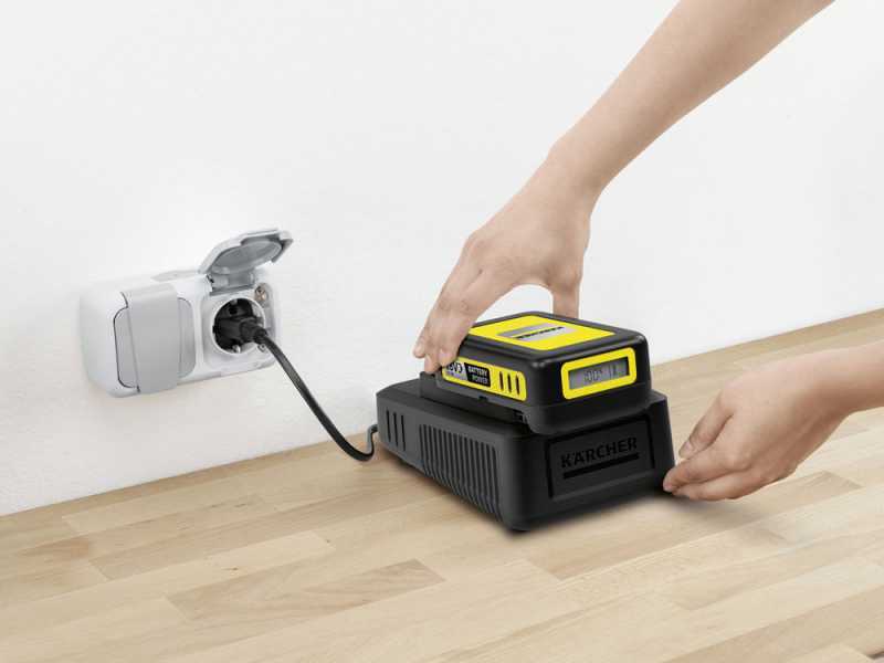 K&auml;rcher LTR 18-30 - Elektrischer Rasentrimmer - Motorsense mit Lithium-Batterie 18V / 2.5 Ah