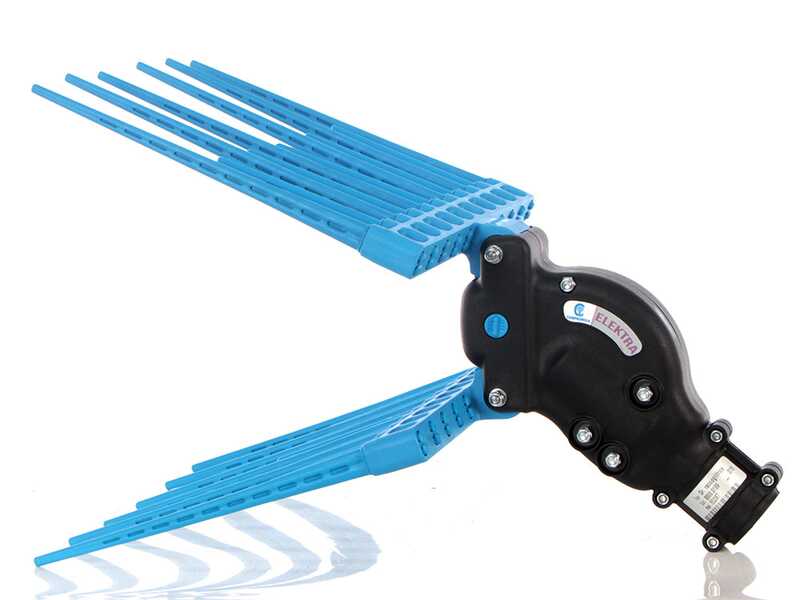 Campagnola Elektra Olivenr&uuml;ttler - Teleskopschaft - 245 - 330 cm - Stromversorgung mittels einer Autobatterie