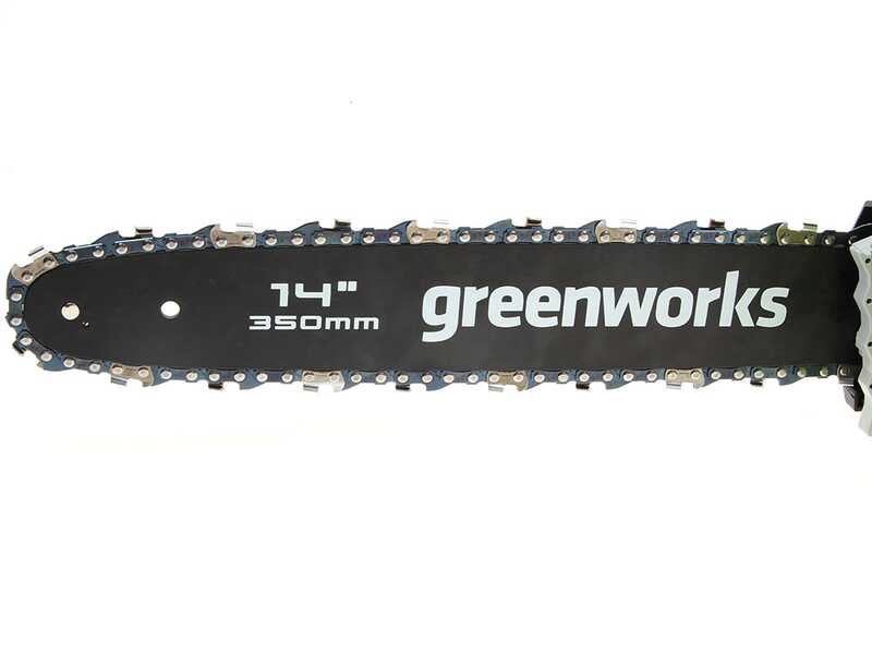 Akku-Kettens&auml;ge Greenworks GD40CS15 - Schwert 35 cm - AKKU UND LADEGER&Auml;T NICHT IM LIEFERUMFANG ENTHALTEN