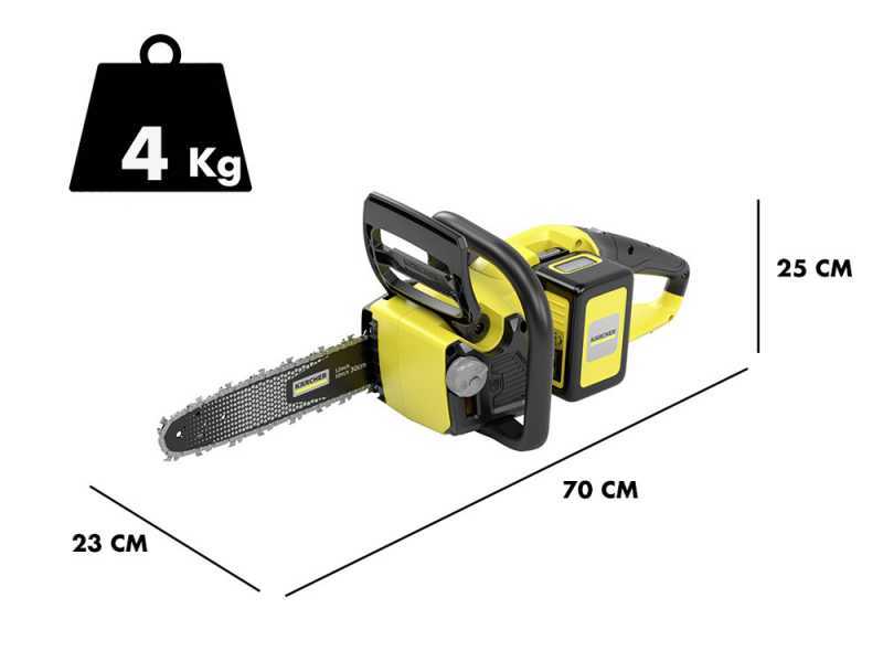 K&auml;rcher CNS 18-30 - Akku-Kettens&auml;ge 18V - OHNE AKKU UND LADEGER&Auml;T