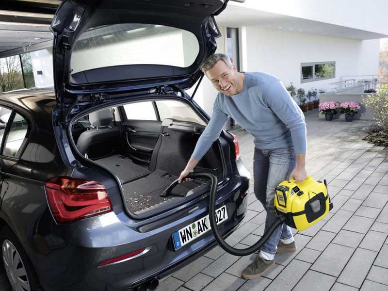 K&auml;rcher WD 1 - Mehrzweck-Saugger&auml;t mit Akku 18 V - Trocken- und Nasssauger/Blasger&auml;t