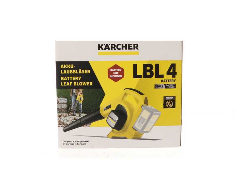 Elektro Laubbl&auml;ser mit Lithium Batterie K&auml;rcher LBL 4 - 36 V