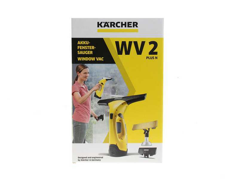 Akku Fensterputzer K&auml;rcher WV 2 Plus N - Hand-Tropfensauger