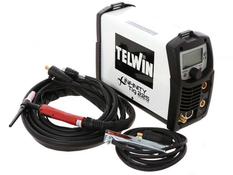Inverter-Schwei&szlig;ger&auml;t WIG/MMA Telwin Infinity TIG 225 DC-HF/LIFT VRD zum Schwei&szlig;en mit Gleichstrom (DC)