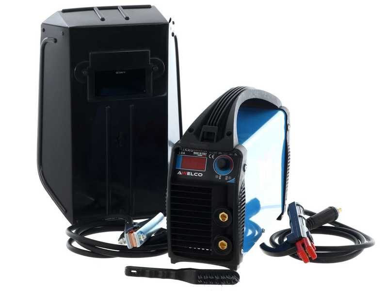 Schwei&szlig;ger&auml;t Elektrode Inverter MMA Awelco MIKRO 184 - 160A - 230V - Zyklus 60%@160A &ndash; Handkoffer/Kit