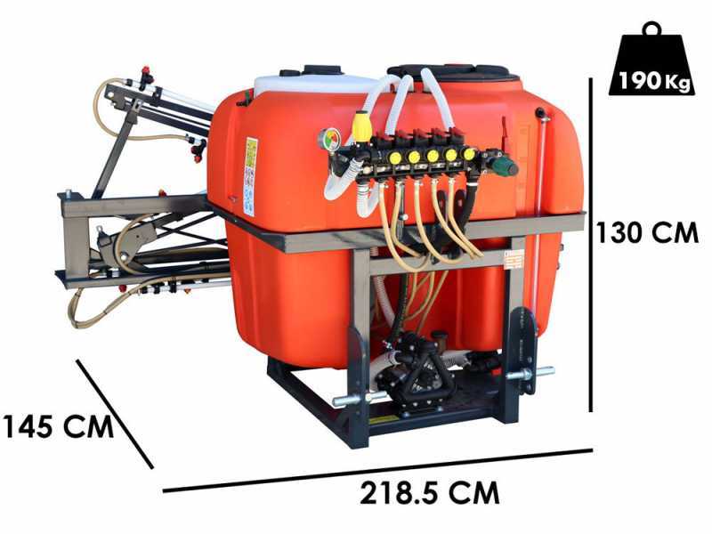 Dal Degan MANDA EXTRA 400L - Feldspritze - 12-Meter-Spritzgest&auml;nge - Comet BP 125K Pumpe