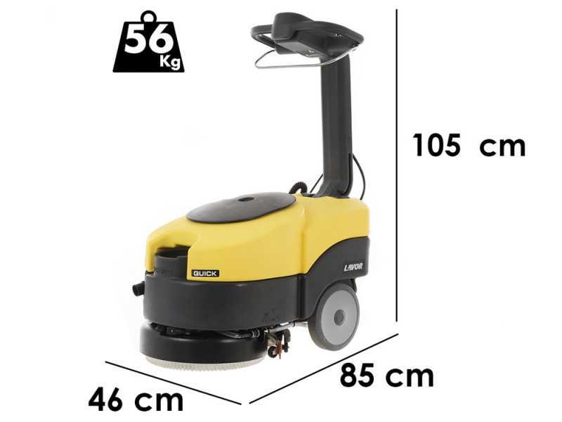 Bodenreinigungsmaschine  - Scheuersaugmaschine Lavor L1 36B - 12V 35.8A
