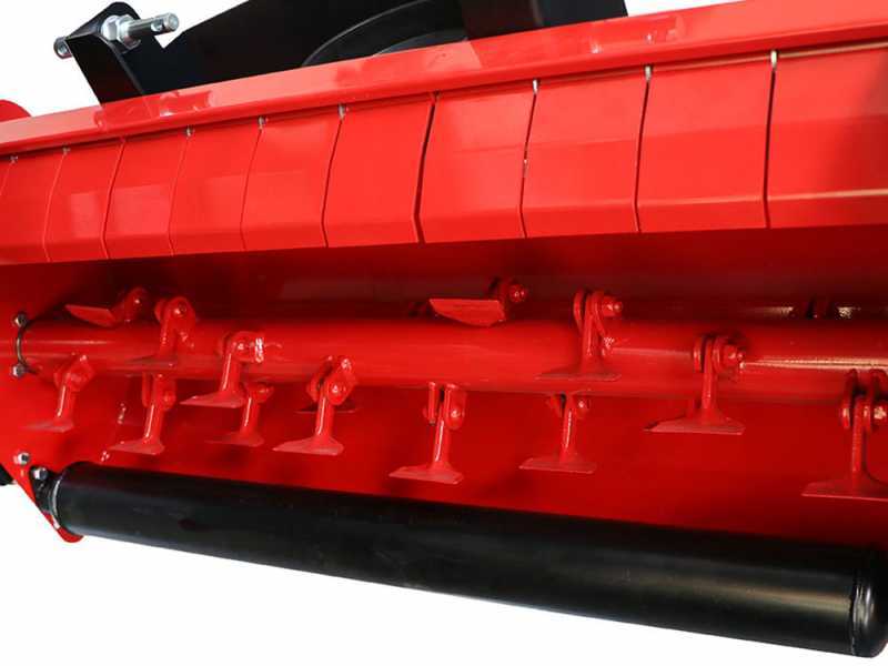 Leichter Mulcher f&uuml;r Traktor Ceccato Trincione 290 - feste Aufnahme - Breite 140 cm - 24 Hammerschegel