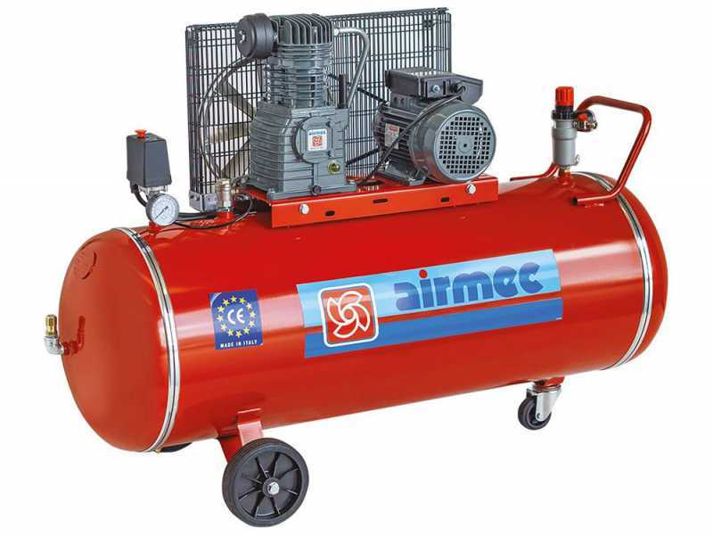 Airmec CR 203 - Luftkompressor mit Elektromotor dreiphasig - Tank 200 l