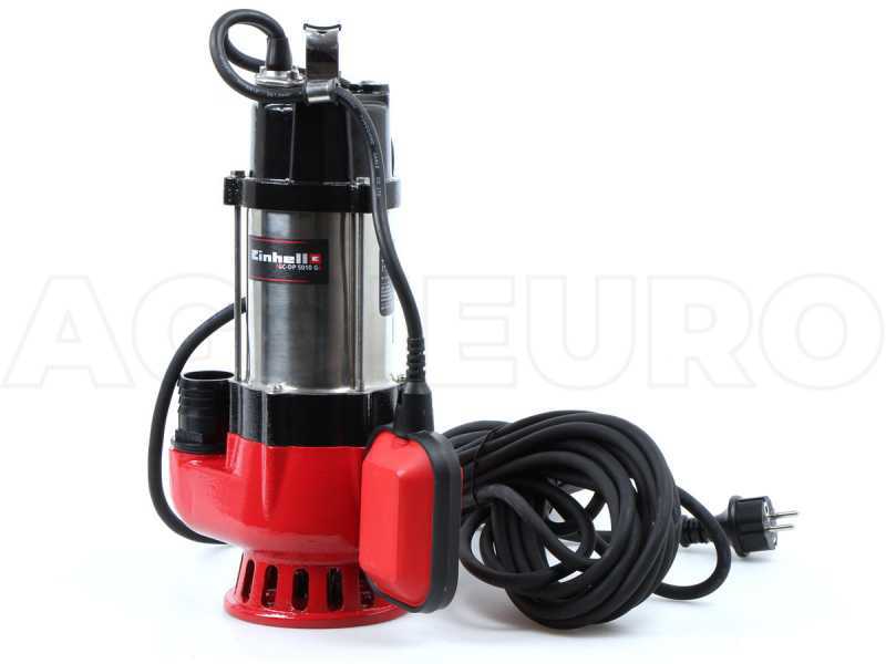 Tauchpumpe f&uuml;r Schmutzwasser Einhell GC-DP 5010G - K&ouml;rper aus Edelstahl - 12000 L/h
