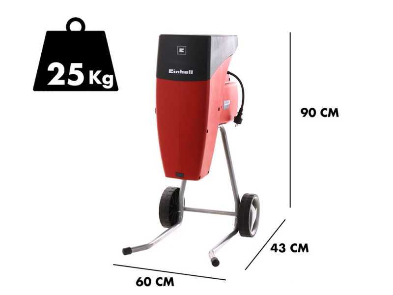 Einhell GC-RS 2540 - Elektro H&auml;cksler - mit Walze