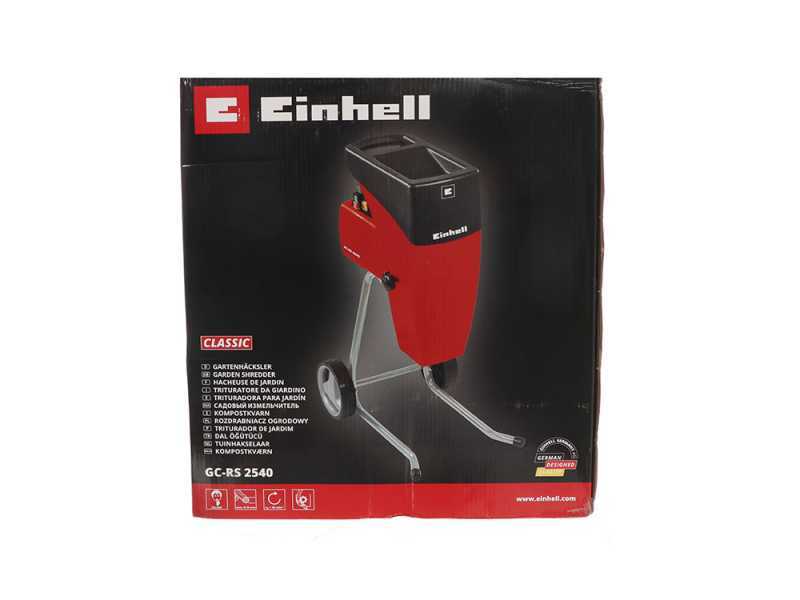 Einhell GC-RS 2540 - Elektro H&auml;cksler - mit Walze