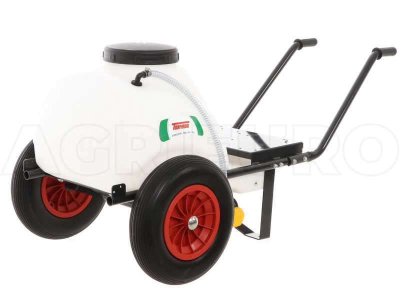 Kit Akku-Spr&uuml;hpumpenmodul Comet CBM 1200 HP und Wagen mit 80 l Tank