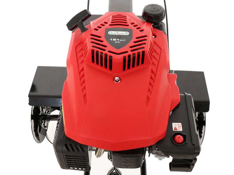 Motorhacke GeoTech GT 430 mit OHV Benzinmotor 5.5 HP,  161 ccm - 1 Vorw&auml;rtsgang