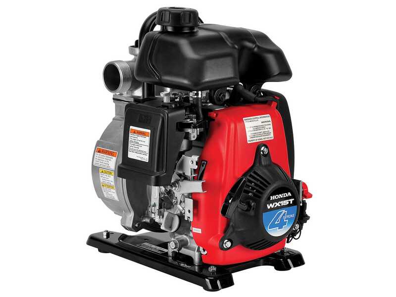 Selbstansaugende Benzin Gartenpumpe Honda WX15T, 40 mm Anschl&uuml;sse