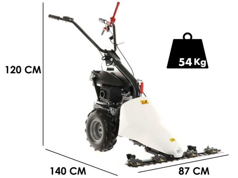 Eurosystems GMP 210 H Balkenm&auml;her, Honda GCVx 170 Motor, Doppelmesser M&auml;hbalken 87 cm