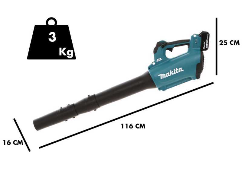 Makita DUB184Z 18V 3Ah Laubsauger/Laubbl&auml;ser mit Akku