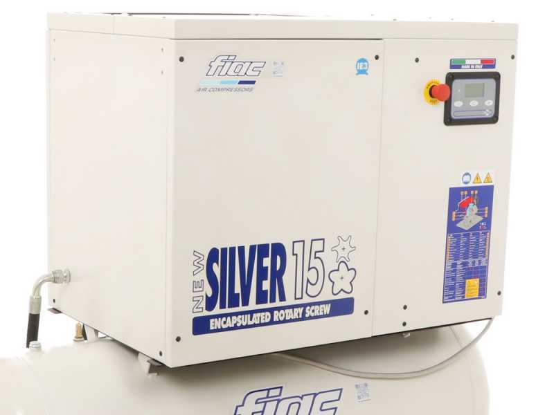 Fiac New Silver 15/300 - Schraubenkompressor - Max Druck 10 bar
