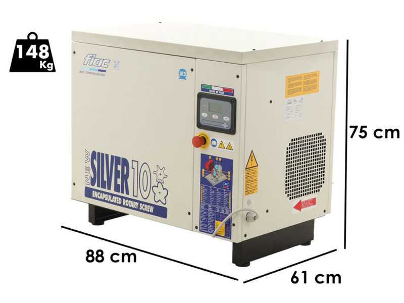 Fiac New Silver 10 - Schraubenkompressor - Max.Druck 10 bar