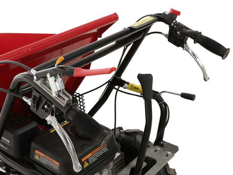 GeoTech Pro GEOTRAK 400 - Motorschubkarre - Kippmulde 400 kg - Allradantrieb