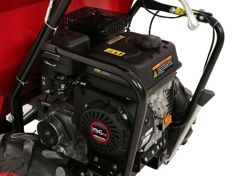 GeoTech Pro GEOTRAK 500 - Motorschubkarre - Kippmulde 500 kg - Allradantrieb