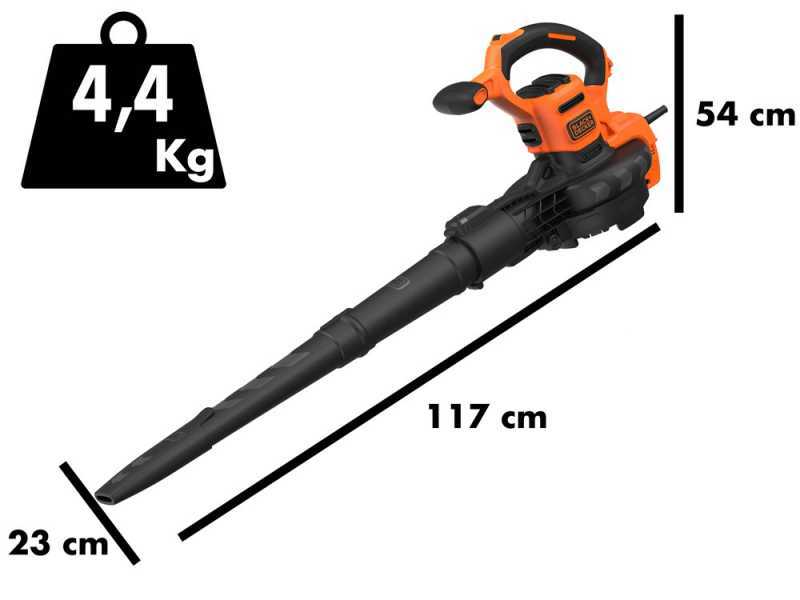 Laubbl&auml;ser, Laubsauger BLACK+DECKER BEBLV300, 3 in 1