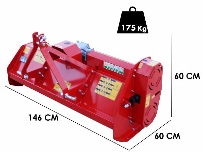 Mulcher f&uuml;r Traktor leichte Reihe Agrieuro DISCO 125 GM