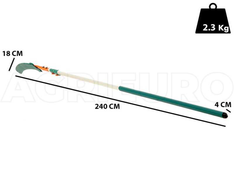 GeoTech STP-500 - Hands&auml;ge auf Verl&auml;ngerungsstange - 240-500cm