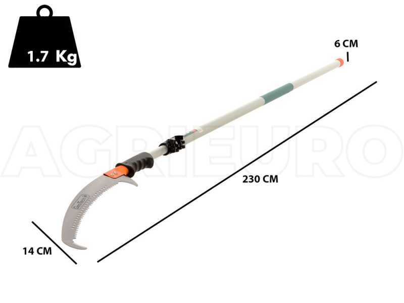 GeoTech STP-500A - Hands&auml;ge auf Verl&auml;ngerungsstange - 230-500cm