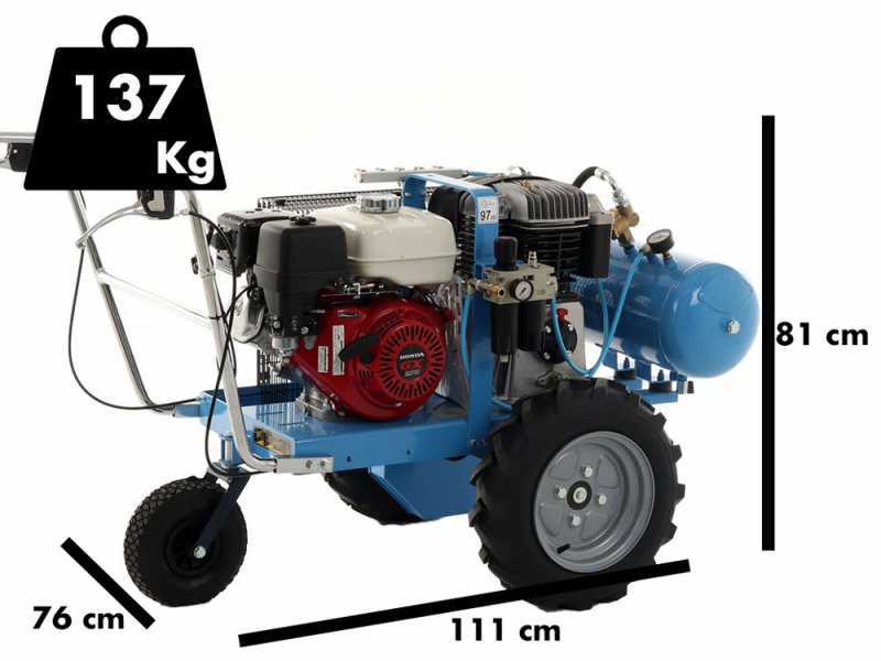 Campagnola MC 950 - Motorkompressor mit Radantrieb - Motor Honda GX270